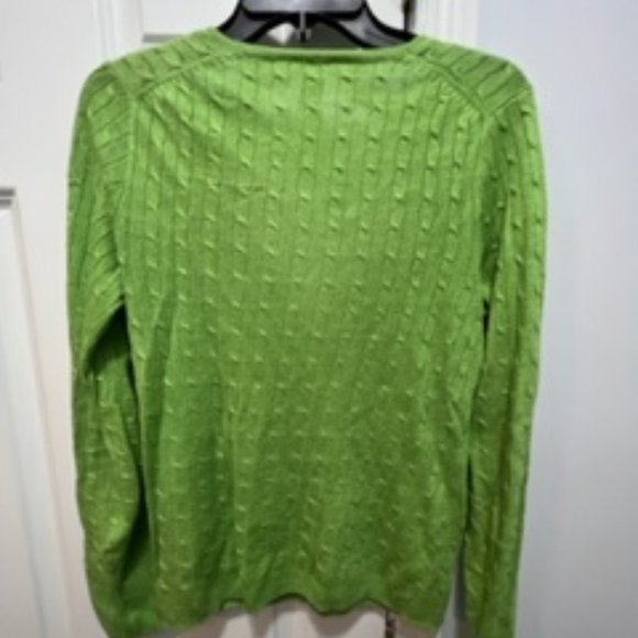 J.crew green medium sweater - Picture 3 of 3